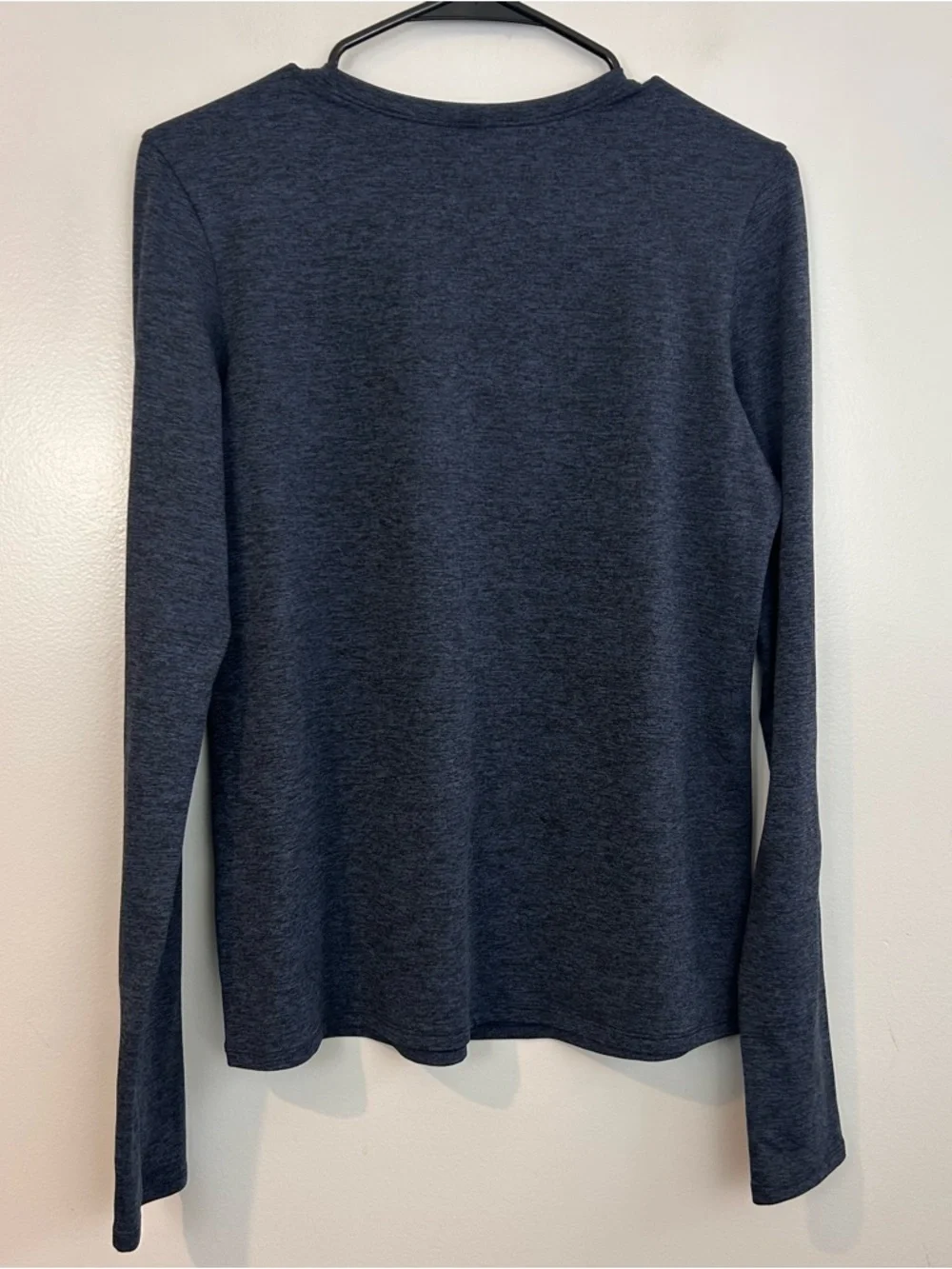 Alo Yoga Blue Pullover Rancho Valencia Resort/Spa Long Sleeve T-shirt Large